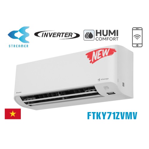 Điều hòa Daikin 24000BTU inverter 1 chiều FTKY71ZVMV Điều hòa Daikin 24000BTU inverter 1 chiều FTKY71ZVMV
